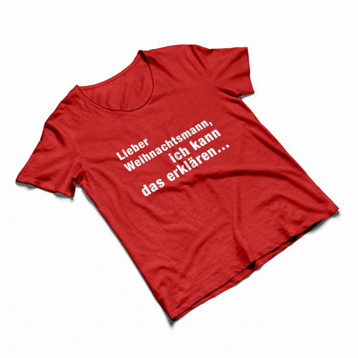 T-Shirts Frauen Weihnachts-Geschenk